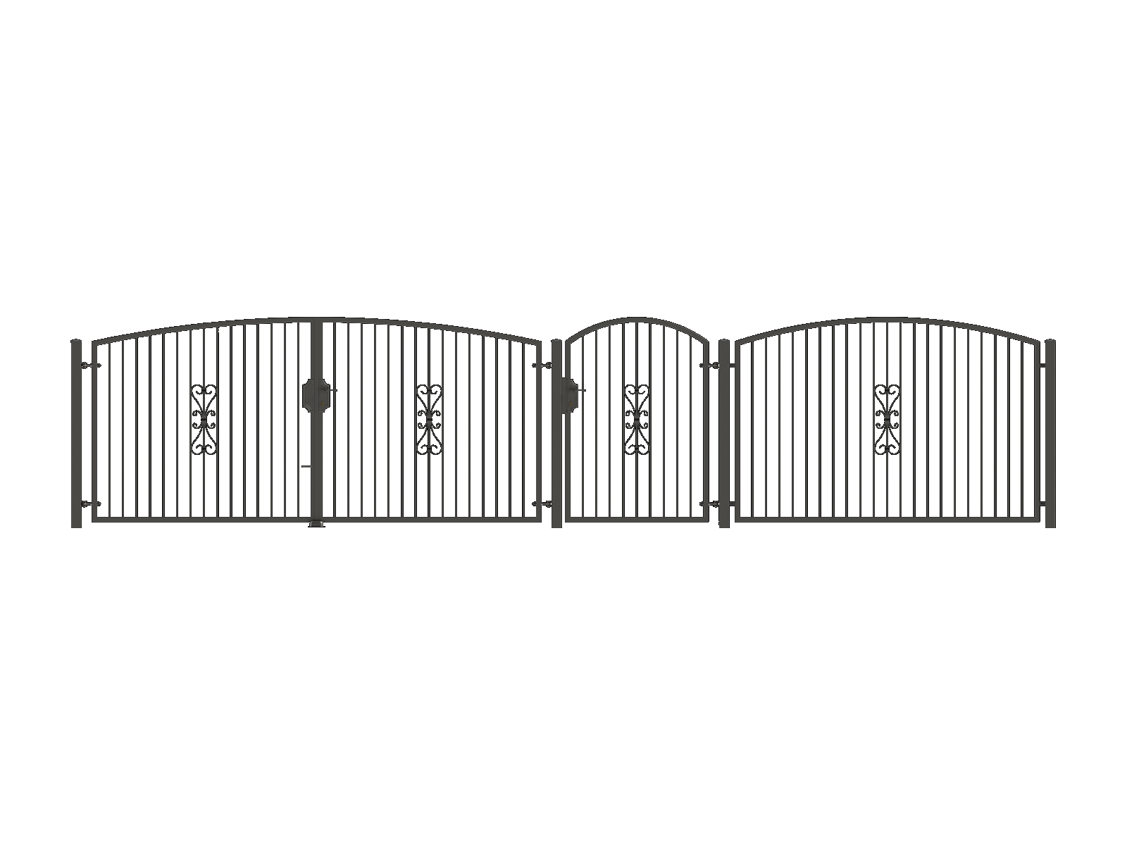 Ogrodzenia kute nowoczesne