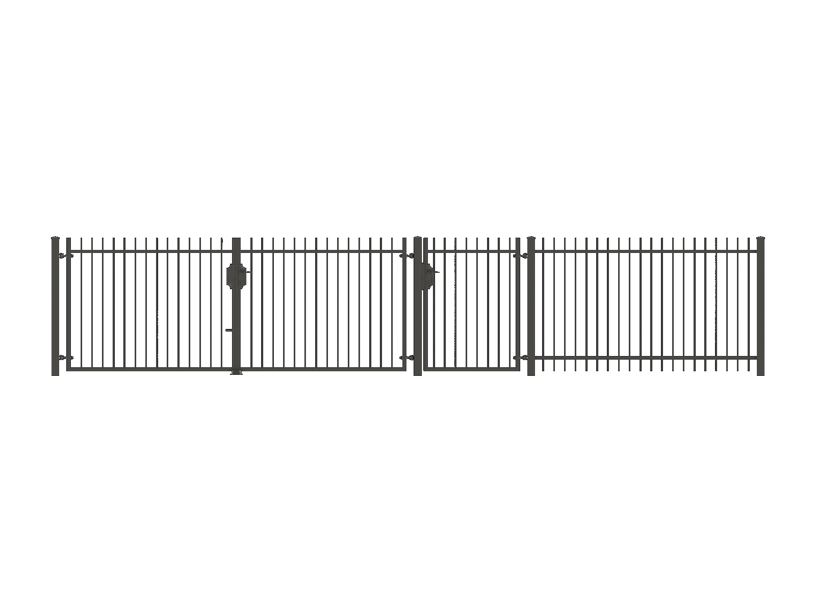 Ogrodzenia kute nowoczesne