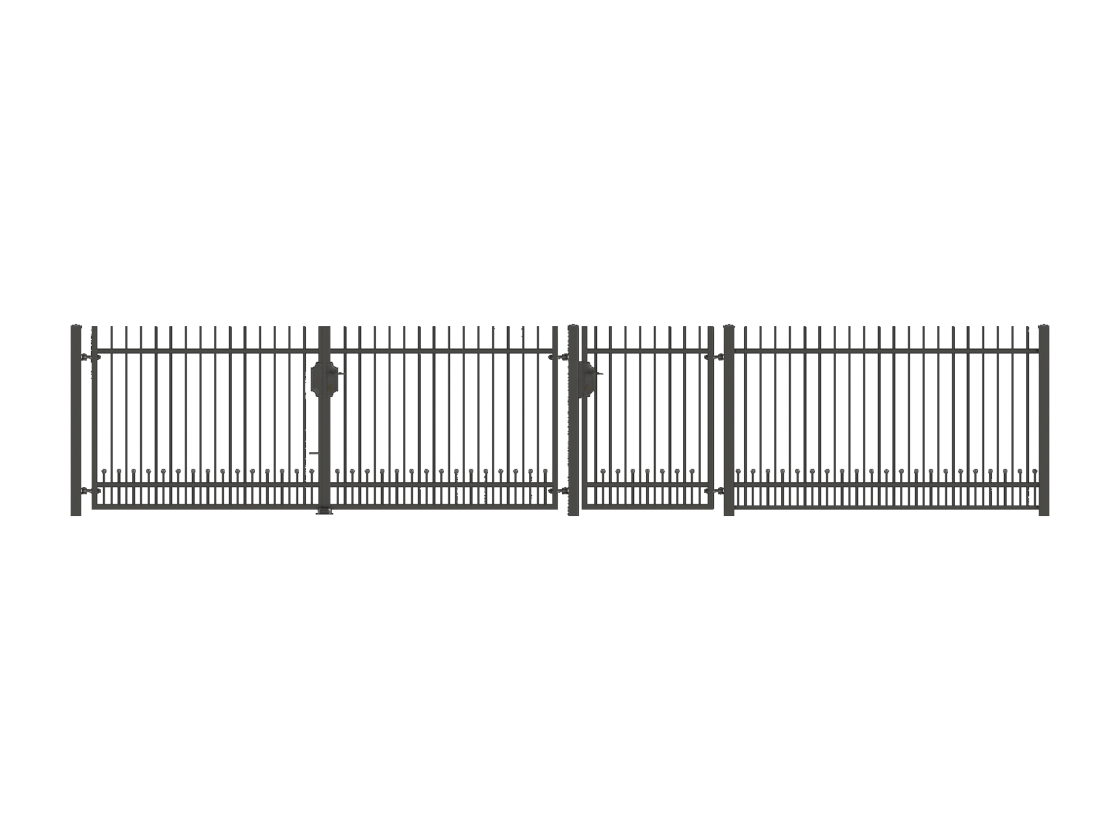 Ogrodzenia kute nowoczesne