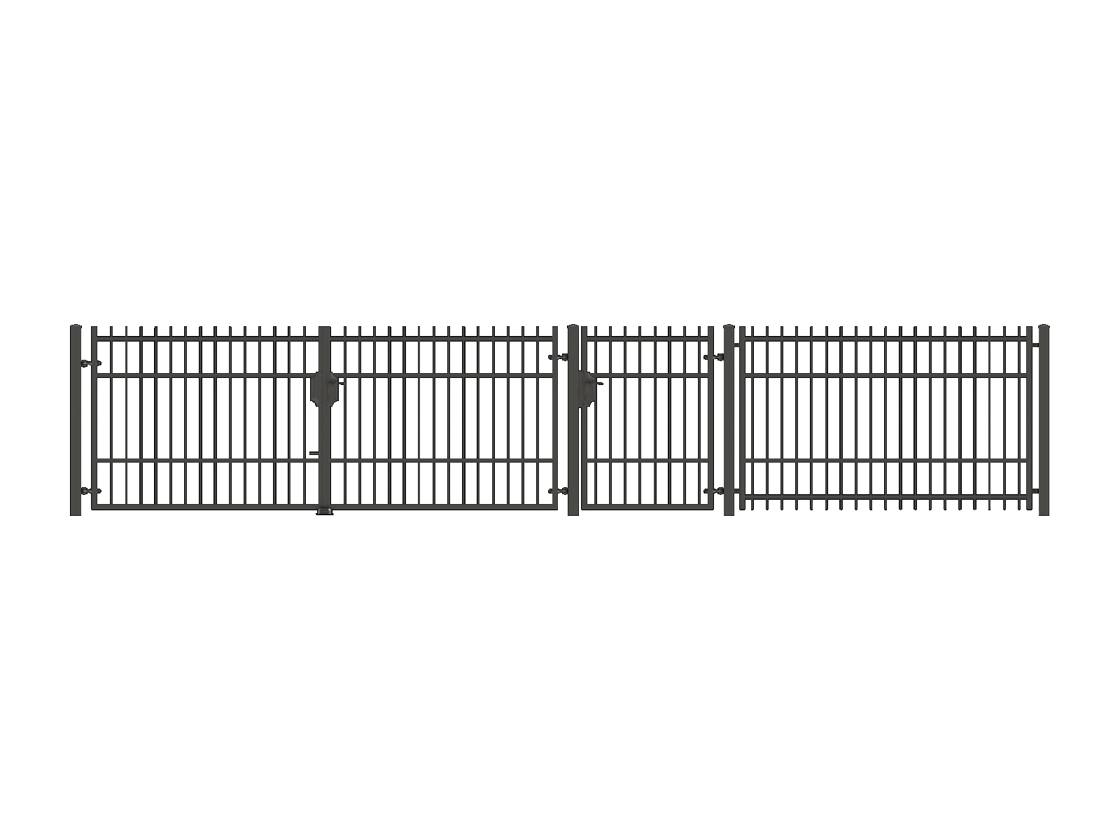 Ogrodzenia kute nowoczesne