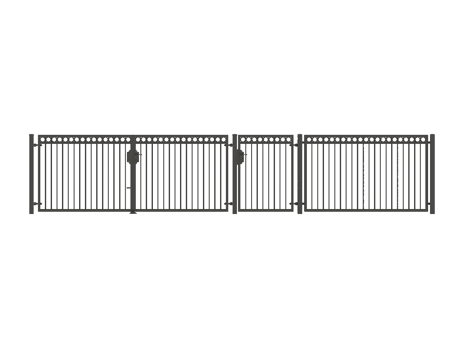 Ogrodzenia kute nowoczesne