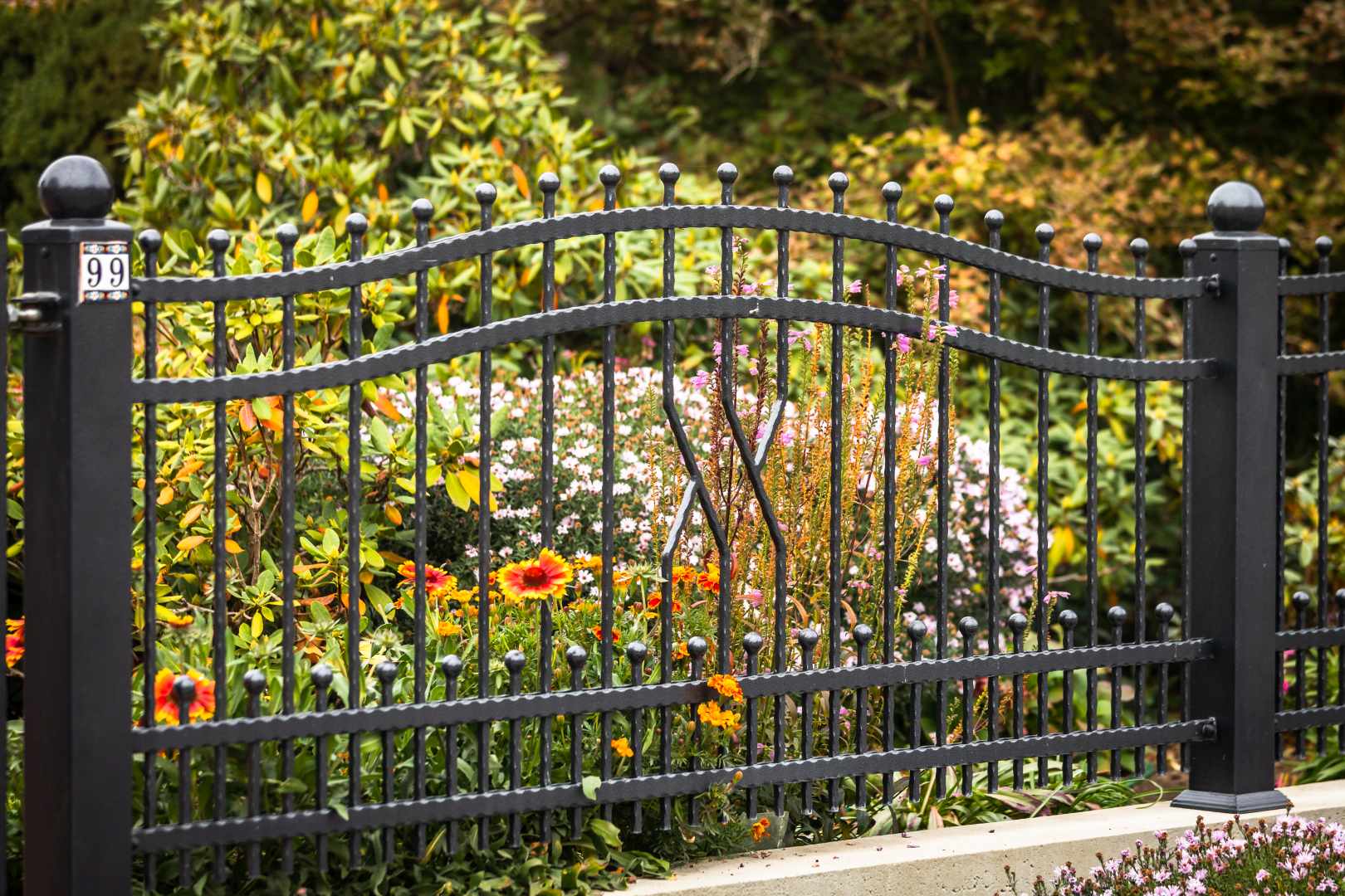 Ogrodzenia kute nowoczesne