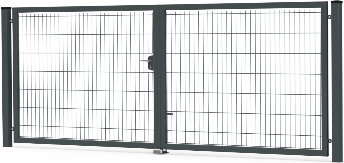 BRAMA DWUSKRZYDŁOWA PANELOWA