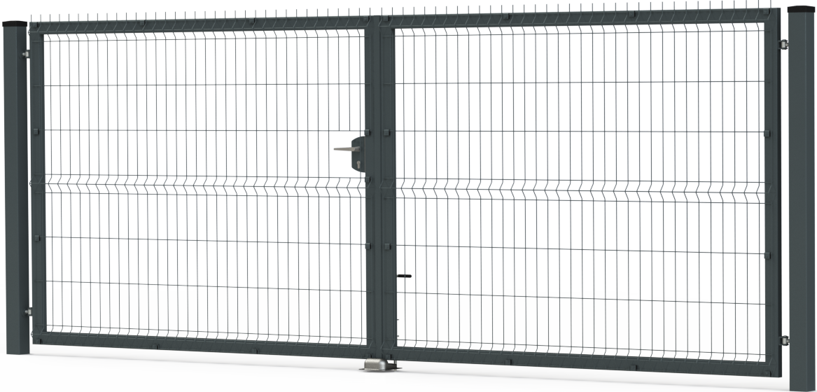 BRAMA DWUSKRZYDŁOWA PANELOWA