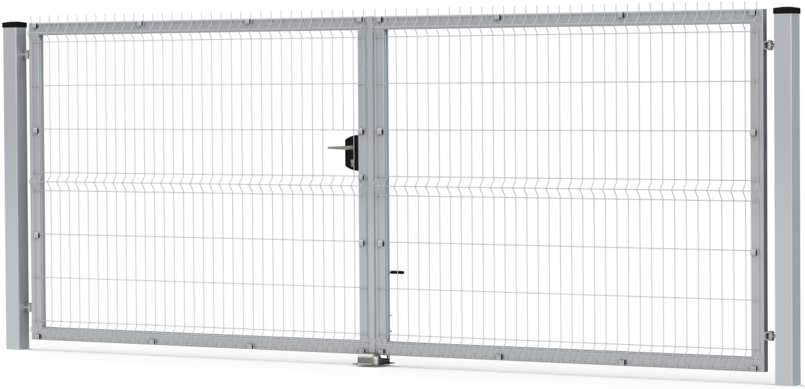 BRAMA DWUSKRZYDŁOWA PANELOWA